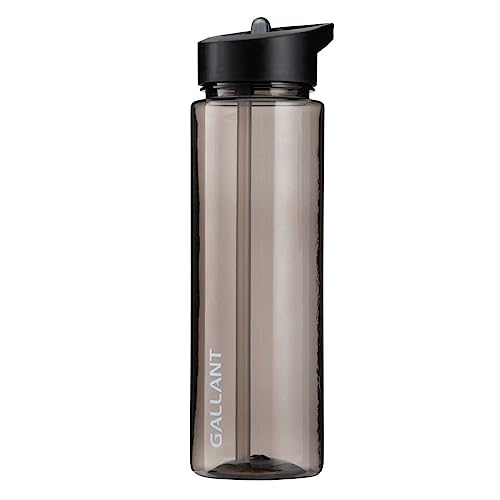 Straw Sports Water Bottle